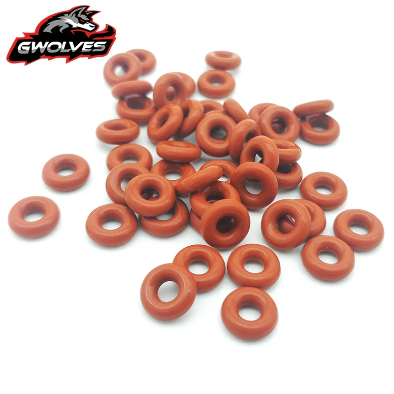 10pc RC O ringe kreis öl Dämpfer stoßdämpfer Silikon dichtung korrosion beständig für RC boot auto flugzeug Quadcopter RC teile