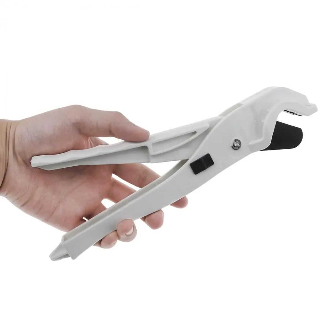 9 Inch Aluminum Alloy Tube Cutter Scissors with Fixed Bracket and Switch for Plastic Pipe / Other Material Cutting Hand Tools