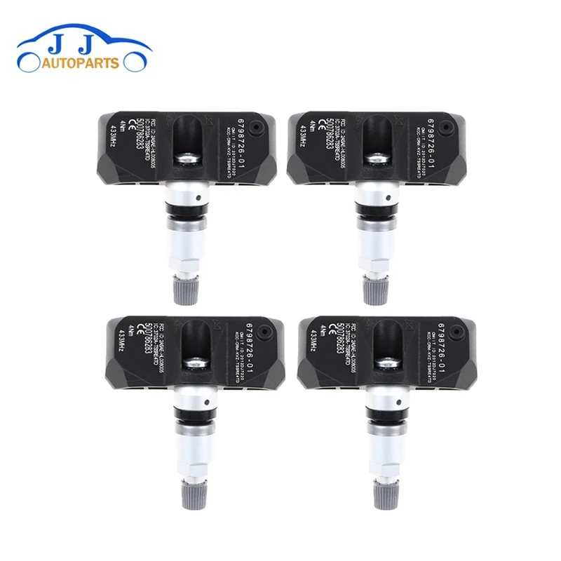 4PCS/LOT 6798726-01 36236798726 6798726 TPMS 433MHZ for BMW MINI Tyre Pressure Control System Wheel Sensor