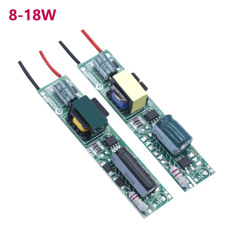 1 sztuk LED sterownik AC220V 8-18W żarówka LED moc 270-280mA kontrola zasilania transformatory oświetleniowe DIY żarówka LED lampa