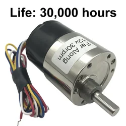 Long Life Brushless DC Gear Motor High Torque 12V 24V Slow Low Speed 5-600RPM BLDC Motors In DC Motor Reversed Adjustable Speed