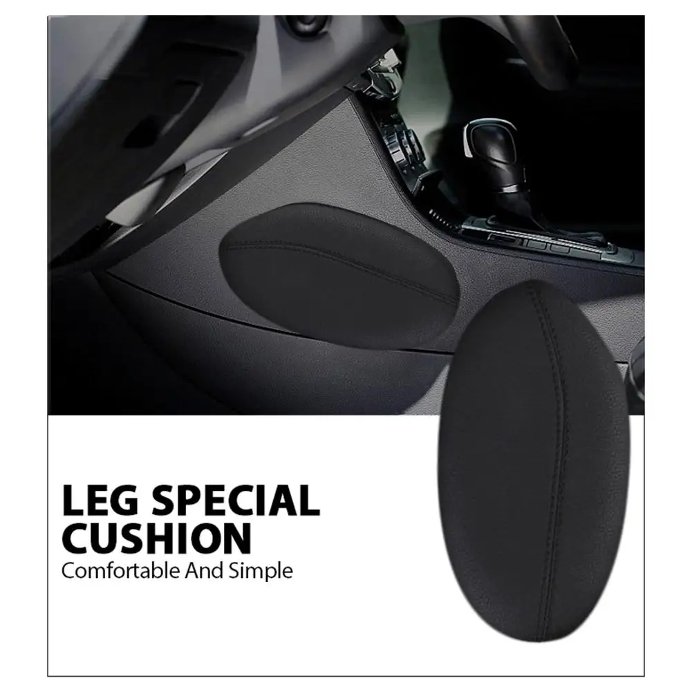 Car Seat Cushion Foot Support Pillow Leg Support Knee Pad Thigh Support Pillow Car Seat Cushion Leather Leg Cushion car supplies