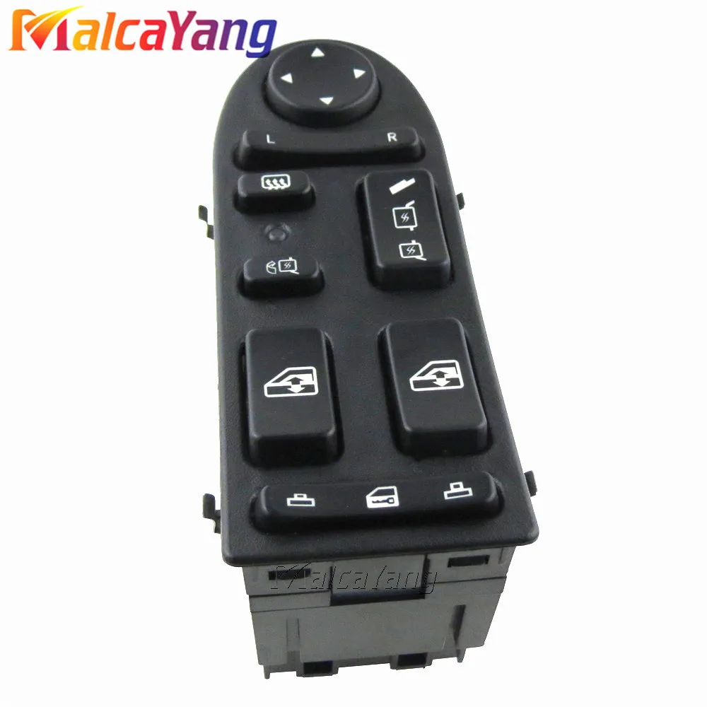 SW0017 Auto Power Window Lifter Control Switch apply For MAN TGA TGX 81258067045 81258067098 LHD