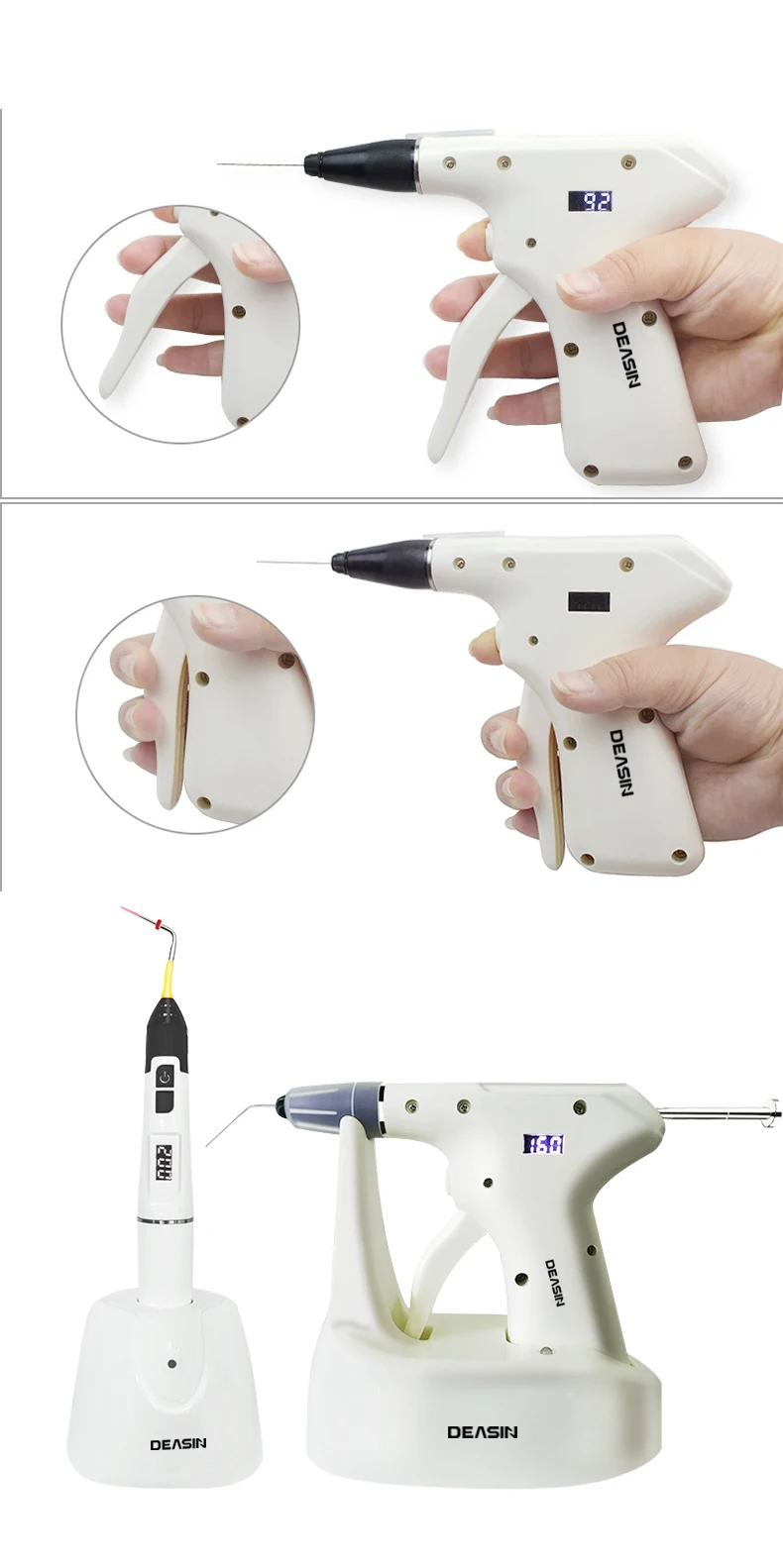 NEW Dental Endo Obturation System Gun Heated Pen Percha Gutta Tips Wireless 3D Filling Heating Tip SY-FILL