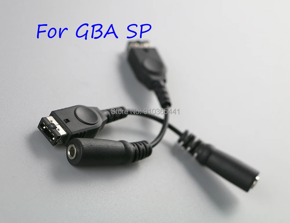 1pc/lot Replacement NEW 3.5mm Headphone earphone Jack Adapter Cord Cable for Gameboy Advance GBA SP