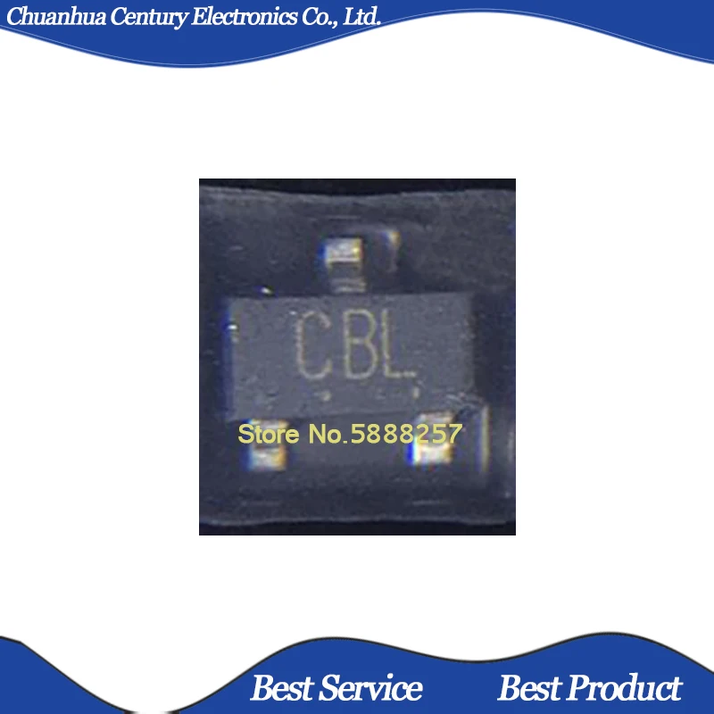 100 pz/lotto 2SC3324-BL CBL SOT23 120V 0.1A nuovo e originale In azione