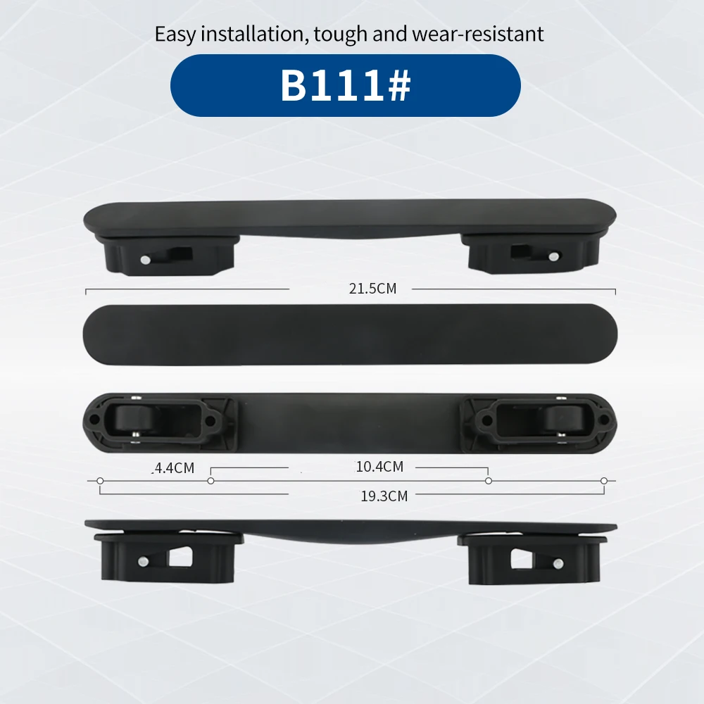TANGYIPIN B111 accessori per bagagli valigetta portautensili valigia retrattile universale scatola password maniglia morbida in plastica