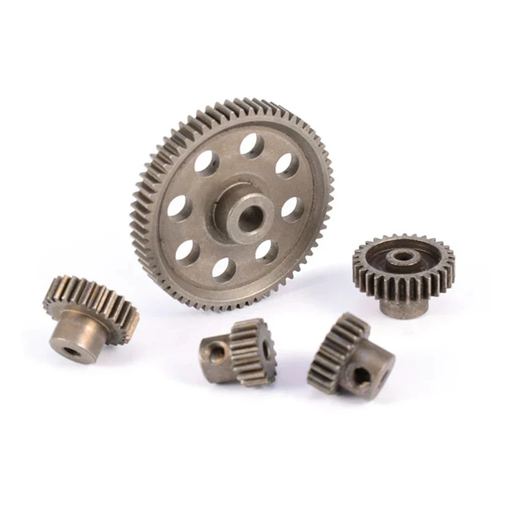 5pcs/set Metal Motor Gear 17T 21T 26T 29T 64T For HSP 1/10 94111 94107 RC Car