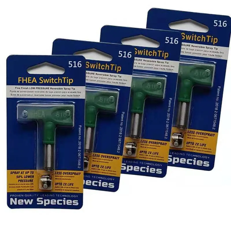 Suprihoo 1-6 Series Airless Tips หัวฉีด Fine Finish ความดันต่ํา 7/8 หัวฉีดสําหรับ Airless Paint Spray Sprayer Gun