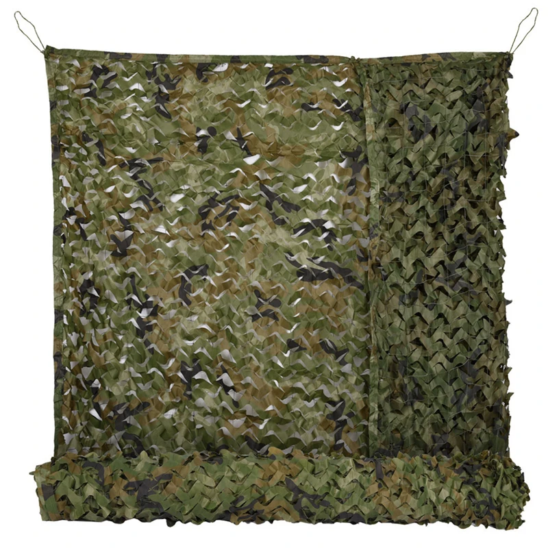 Imagem -06 - Woodland Camuflagem Rede Sun Shelter Tendas 150d Poliéster Oxford Filé Militar Camuflagem Net Tactical Gear