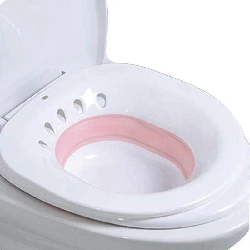 Durable Over Elderly Postpartum Hemorrhoids Patient Toilet Tub Hip Basin Bidet New Vaginal Steaming Seat Bath