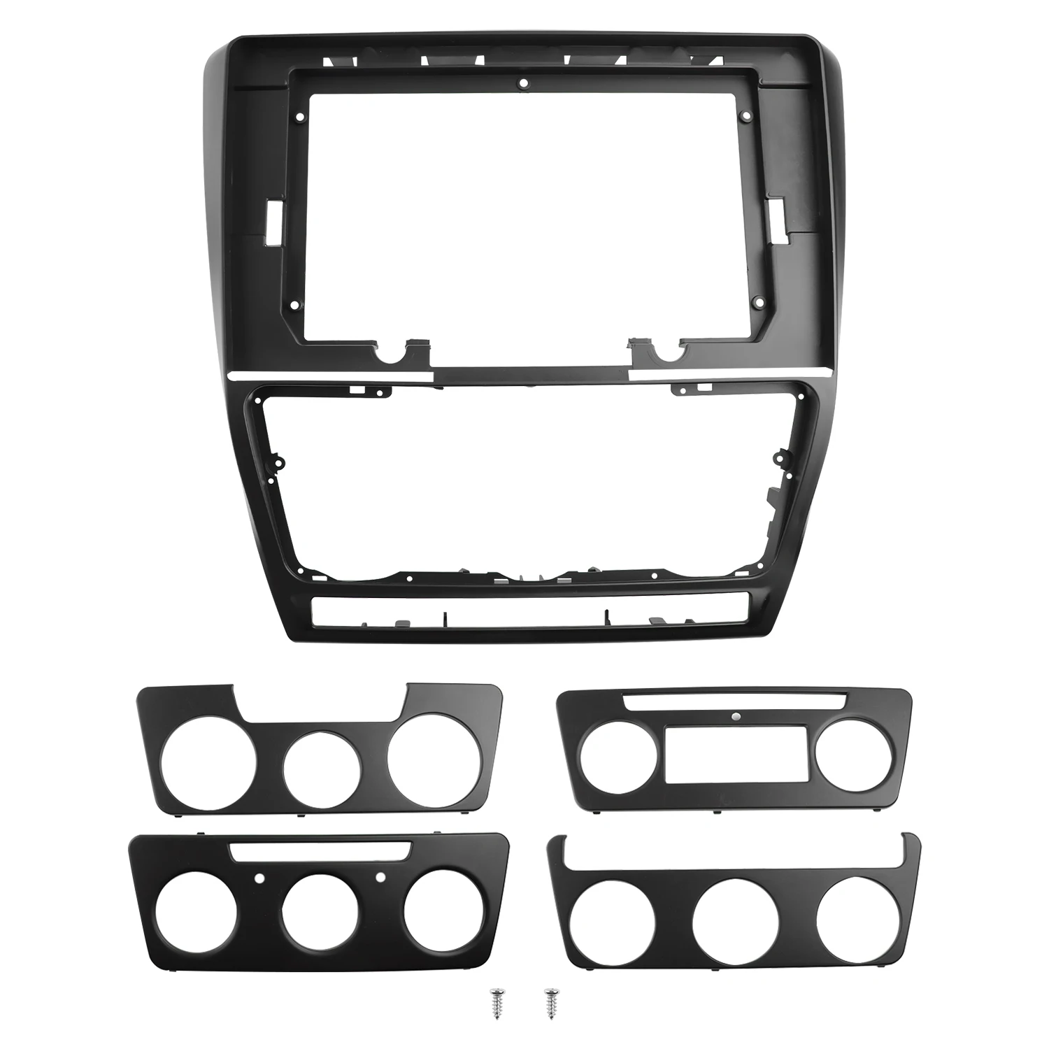 Car Radio Fascia for SKODA OCTAVIA 2004-2014 10.1 INCH Stereo GPS CD DVD Player Install Panel DashSurround Mount Trim Kit Frame