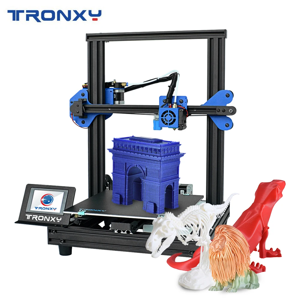 TRONXY New Upgraded 3D Printer XY-2 PRO Fast Assembly Quick Installation Auto Leveling Continuation Print Power Filament Sensor