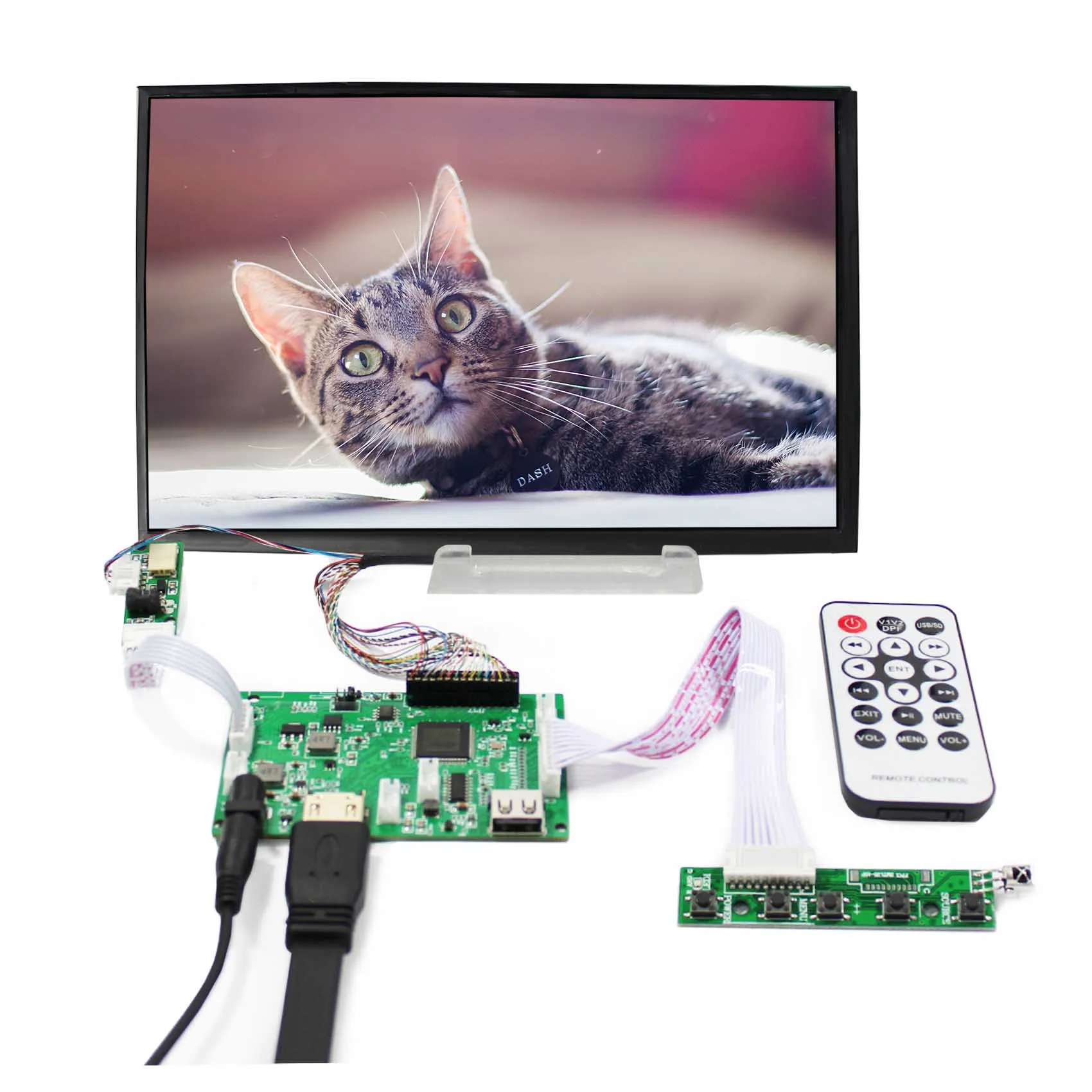 Écran LCD pour ordinateur portable 10.1 pouces, 10.1 pouces, 1920X1200, avec HD-MI.USB, réglage automatique de la luminosité