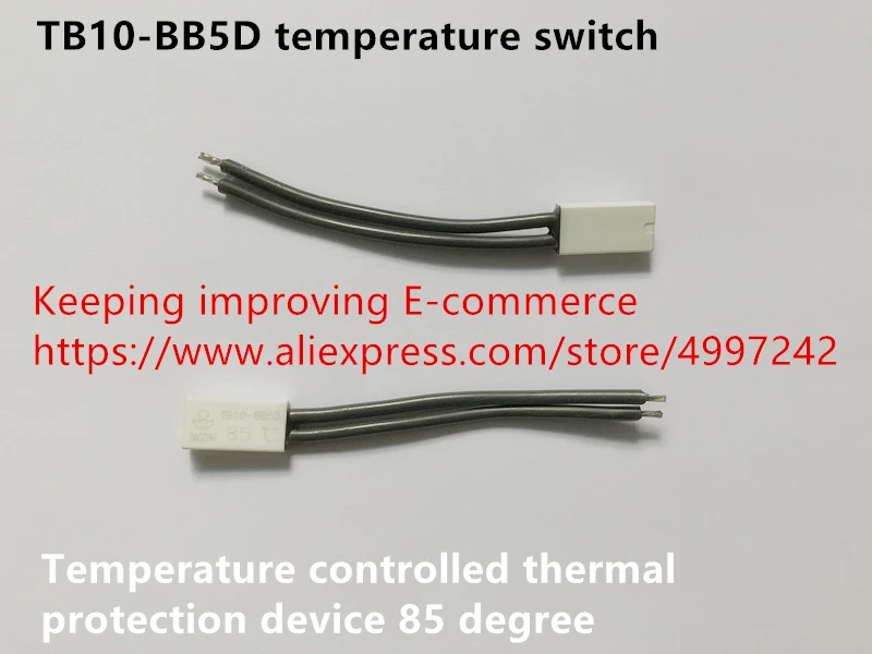 

Оригинальный новый 100% температурный переключатель TB10-BB5D, термозащитное устройство с контролем температуры, 85 градусов