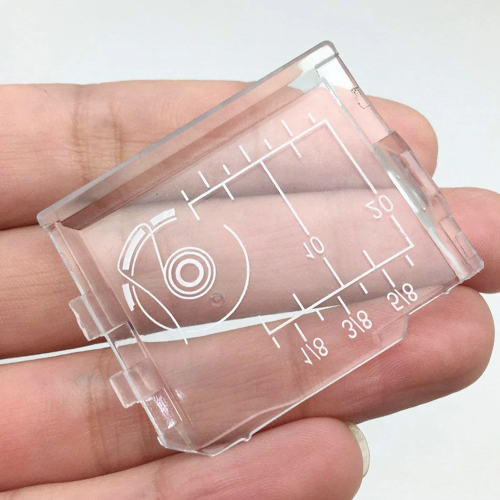 Hicello Sewing Machine Cover Plate Clear Plastic Door Goes Needle Plate Bobbin Cover Janome/Newhome/Husqvarna/Babylock/KENMORE