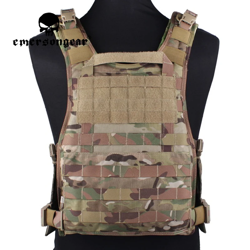 

Emersongear For RRV Tactical Vest Back Panel Backpack Molle System Loop Hoop For Plate Carrier Airsoft Hunting Combat Outdoor