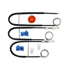 Voor Renault Laguna 2 Ii Elektrische Raam Regulator Reparatie Kit Linksvoor 2001 - 2007