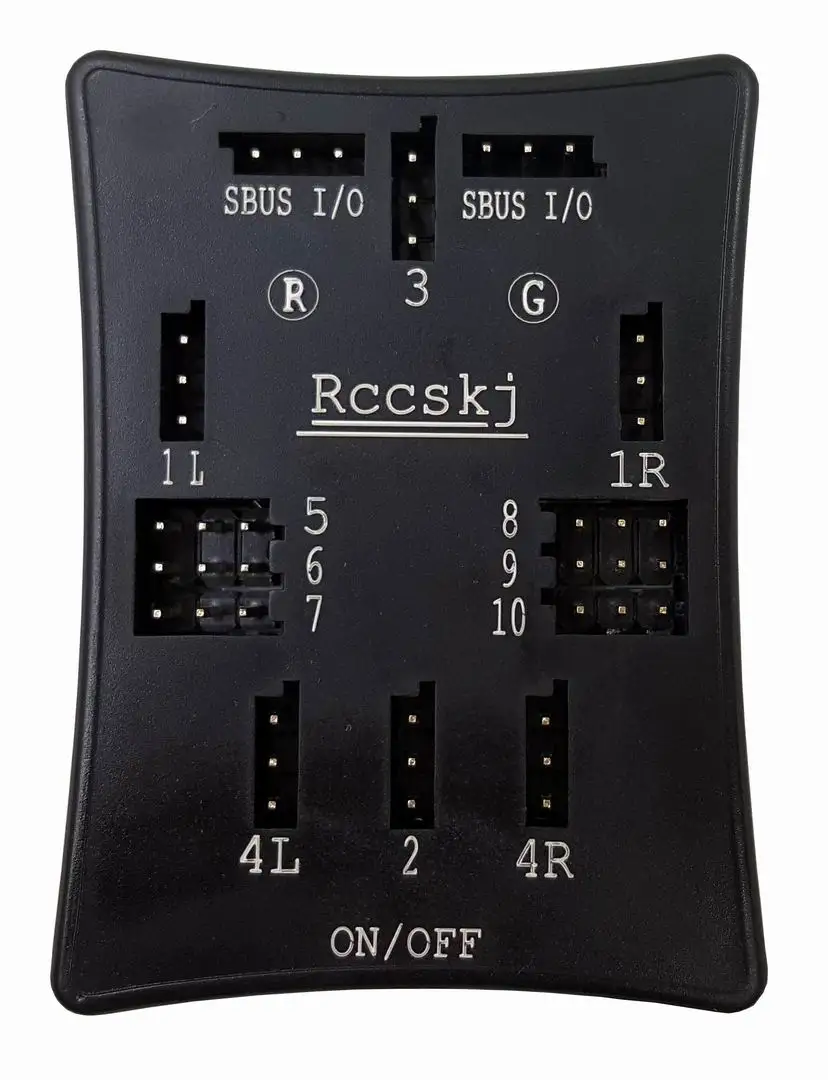 Rccskj 8105 SBUS Servo Section board Power Distribution Box Smart BUS DB Box 4.8-8.4V input for RC 3D airplace / turbojet