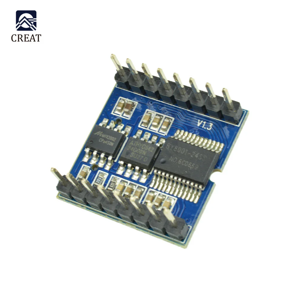 BY8001-16P MP3 Player Moudle supporto per Micro SD TF Card kit amplificatore fai da te per Arduino lettori MP3 Audio modulo Audio