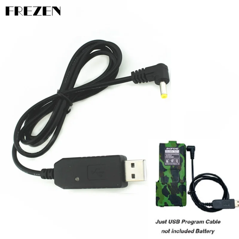 

Battery USB Car Charger cable For Baofeng UV-5R 3800 Extended Battery UVS9 R9 Walkie Talkie BF-UVB3 Plus Batetery