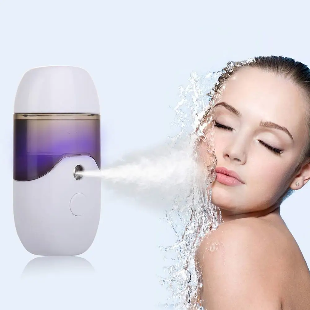 Electronic Facial Steamer Nano Facial Mister Handy Cool Mist Mist Sprayer Moisturizing For Skin Care, Makeup, Eyelash Extensions