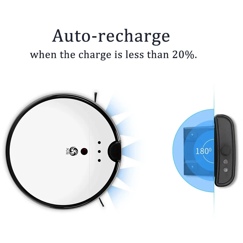 3000Pa robot-odkurzacz App & Voice & Remote Auto-Recharge 650Ml pojemnik na kurz 220Ml zbiornik na wodę Sweep & ssący i Mop do mycia na mokro dla zwierzaka