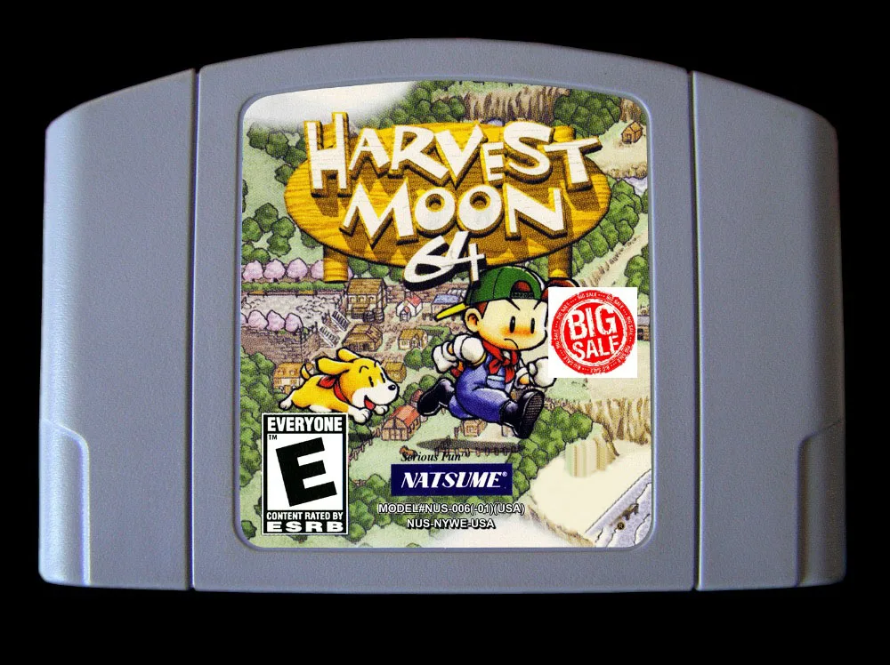

64bit game ** Harvest Moon 64 ( USA Version!! )