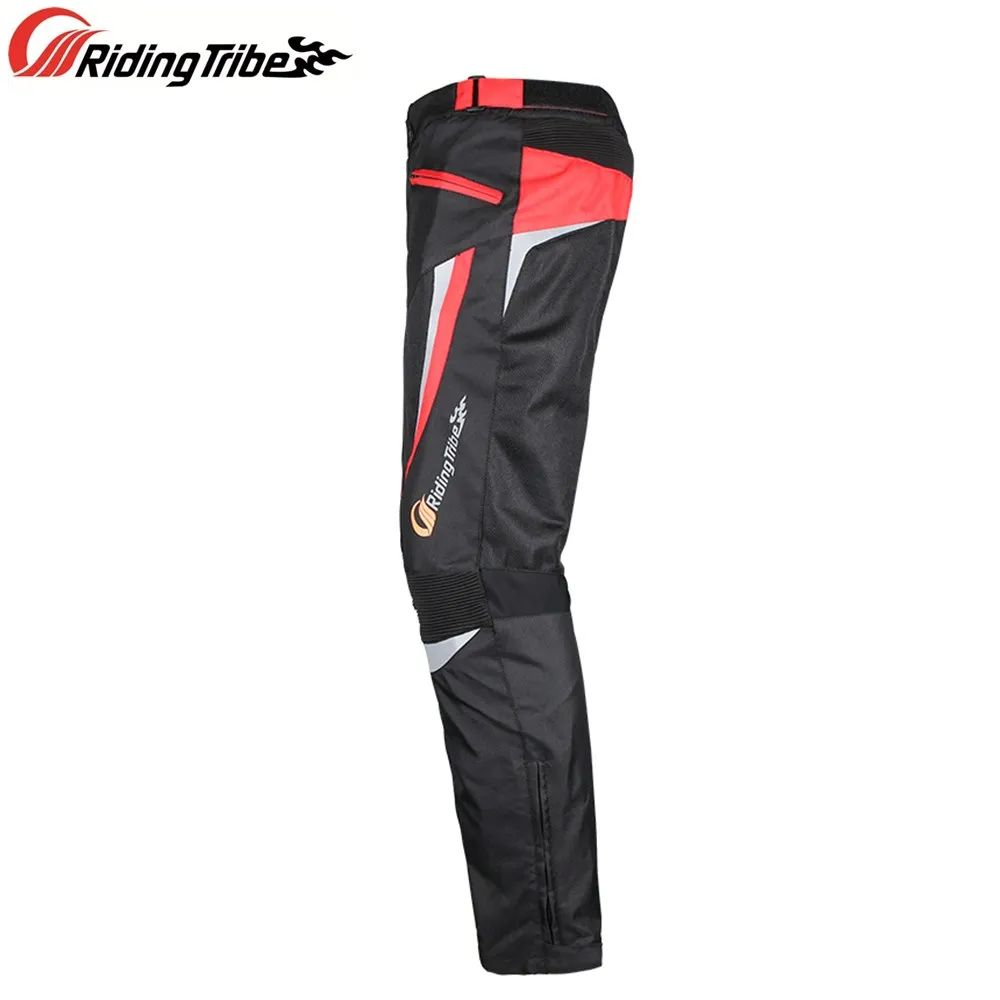 Women Motorcycle Pants Slim Fit Riding Breathable Racing Safety Protective Trousers with Kneepads and Waterproof Liner HP-20