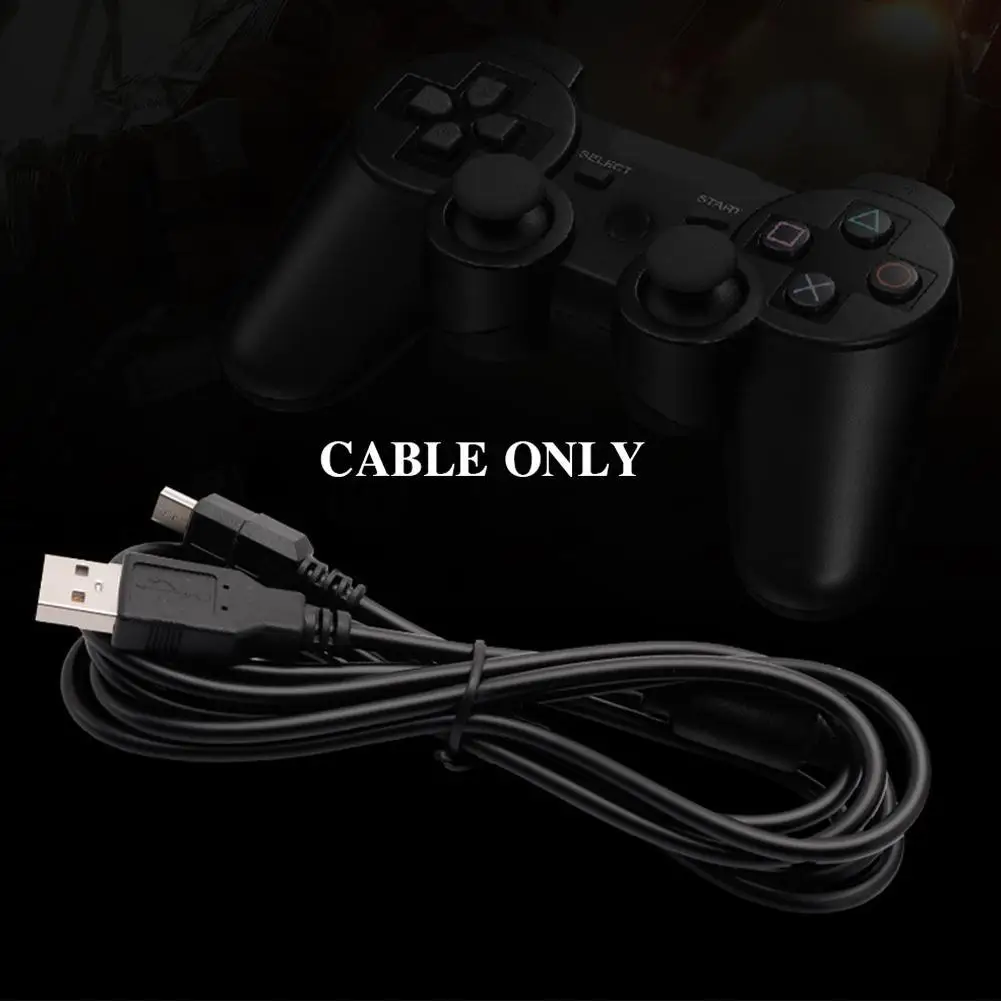 Kabel Pengisi Daya USB untuk PS3 Pengendali Kabel Pengisi Daya untuk Sony Playstation 3 Gampad Joystick Aksesori Game