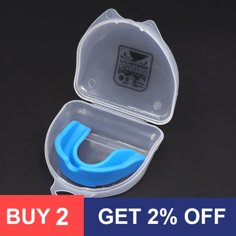 1 Pcs Tooth Guard Silicone Protector Night Mouth Tray for Bruxism Grinding Whitening Boxing Protection Free Shaping