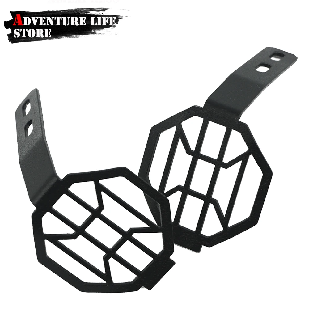 LED Fog Light Cover Motorcycle Fog Lamp Holder Guard Grille For BMW R1200GS Adventure R1250GS R1200RT F750GS F850GS K51 K52