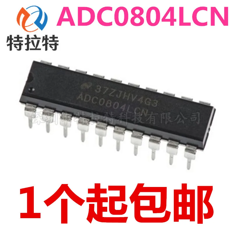 2PCS ADC0804LCN DIP20 ADC0804 DIP 0804LCN DIP-20 new and original IC