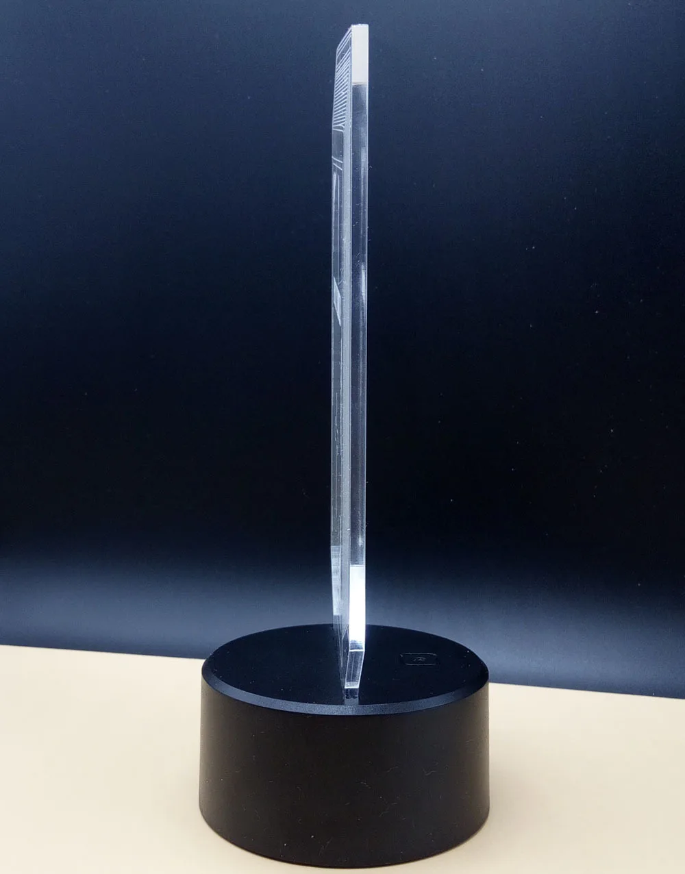 Lampada 3D Pesci Con Illusione Ottica - Luce Notturna LED A 7 Colori Con Base USB, Regalo Decorativo Per Camera Da Letto - 2
