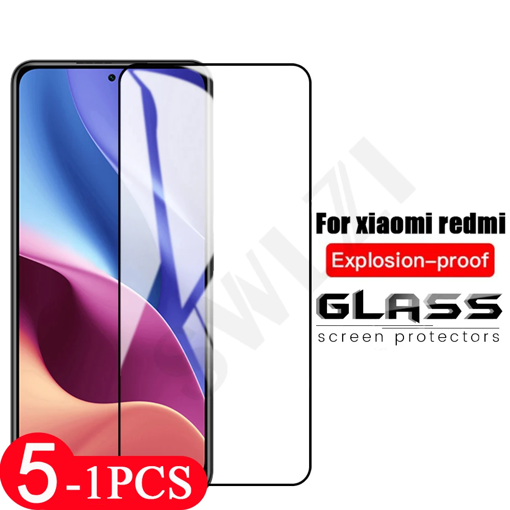 5-1Pcs for Redmi K40 pro plus K30 Ultra K30i K30S K20 note 10 5G pro max 10s 10X 4G phone screen protector tempered glass film