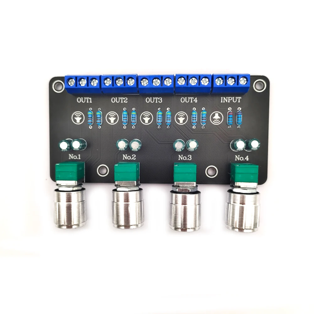 Четырехканальный басовый электронный делитель частоты linkвиц-127 NE5532, двойной оп-усилитель, предварительный усилитель без увеличения, делитель частоты