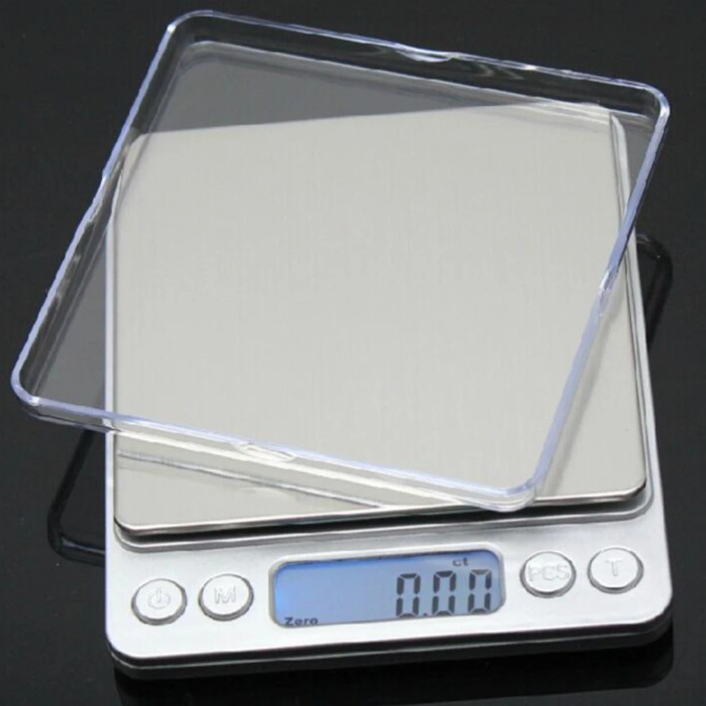 NEW 500/0.01g 3000g/0.1g LCD Portable Mini Electronic Digital Scales Pocket Case Postal Kitchen Jewelry Weight Balance Scale