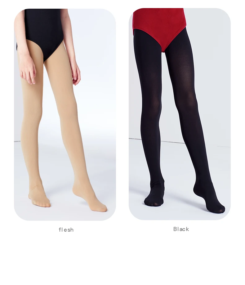 Kinder Mädchen Tanzstrumpfhose Ballett Tanzsocken Rosa Rutschfeste Leggings Gymnastik Strumpfhose Hochwertige Ultradünne Ballettstrümpfe – Detail 3