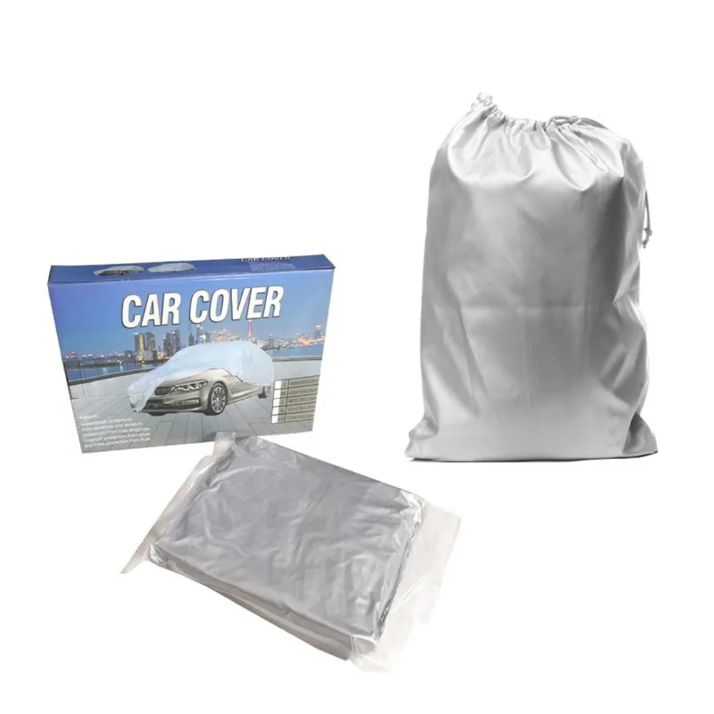 170T Waterdichte Auto Covers Outdoor Zon Bescherming Cover Uv-bescherming Stof Regen Sneeuw Beschermende Universele Suv Sedan Hatchback