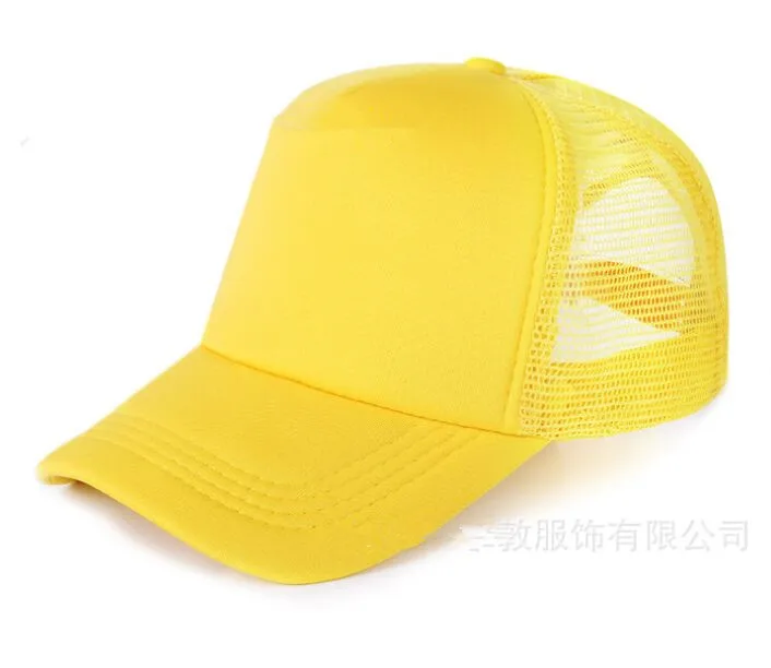 DIY OEM Custom LOGO 100% Polyester Men Women Baseball Cap Mesh Snapback Print Logo Trucker Hat