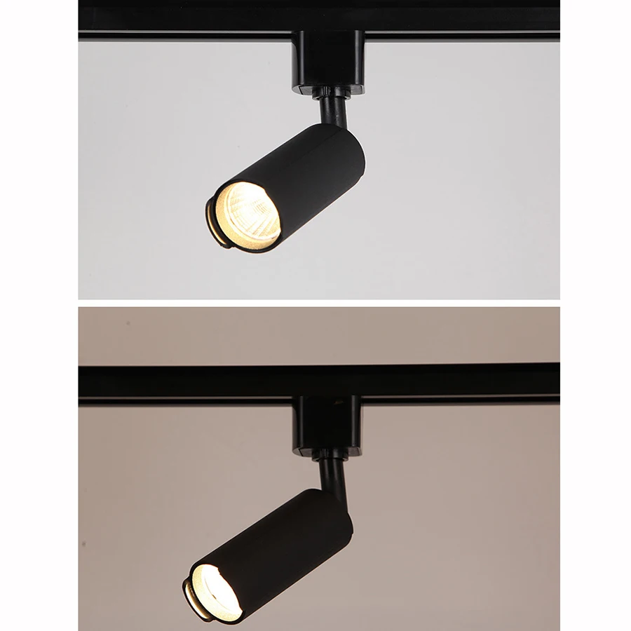 Spotlights 7/12/15W LED Track Lights Mall Shop Coffee Shop Clothing Store Dance Room Hose Track Light