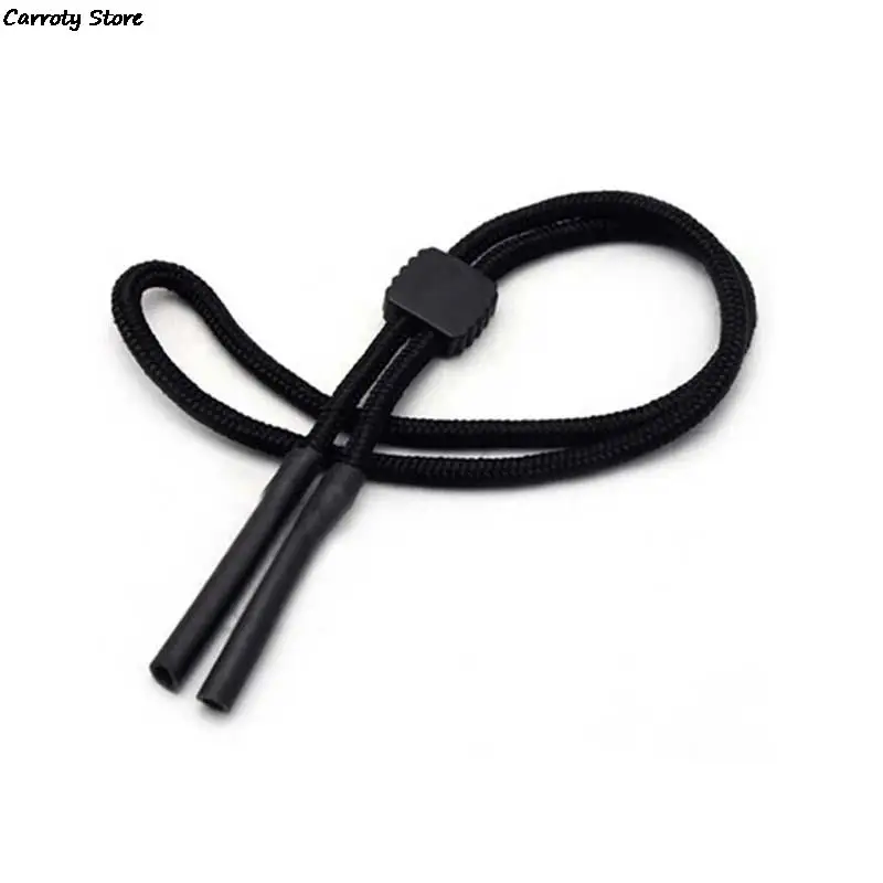 1pc 60cm Black Nylon Eyeglass Glasses Sunglasses Neck Cord Strap String Lanyard Holder Adjustable Free Drop Shipping