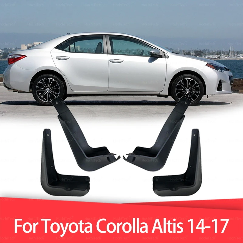 Auto Paraspruzzi per Toyota Corolla Altis E170 2014-2017 Auto Parafango Parafango Paraspruzzi Guard Splash Flap Accessori Auto