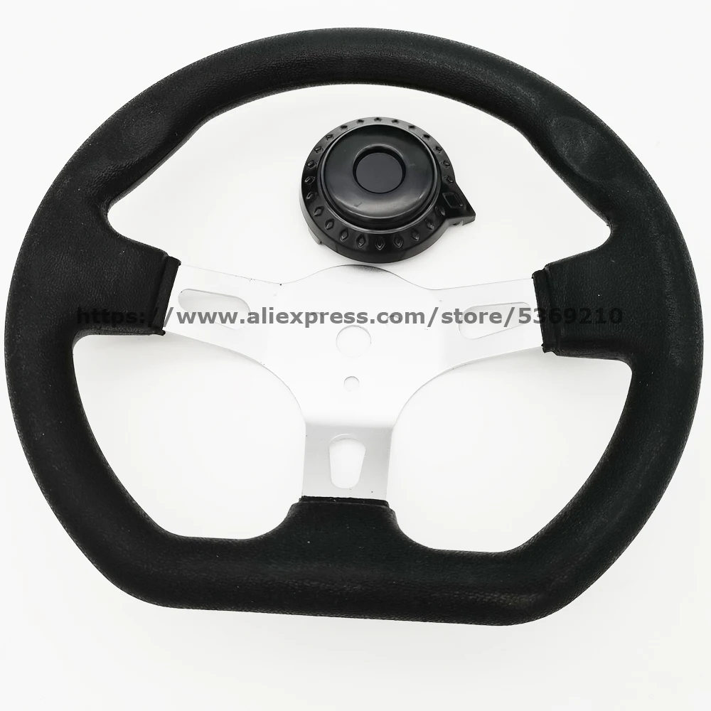 Universal 270mm 50-250CC Go Kart Steering Wheel Racing Off road Sport Cart Part Accessories