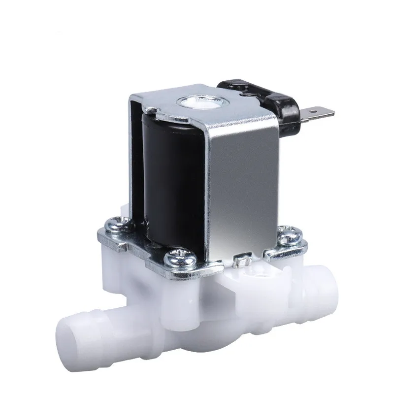 

DC 12 24 AC 220V Normally Closed Pressurized Solenoid Valve Inlet Valve 12mm For Water Dispenser Water Purifier Plastic