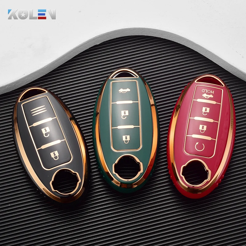 TPU Car Remote Key Case Cover Shell For Nissan Qashqai X-Trail T31 T32 Juke J10 J11 Tiida Altima Pathfinder Kicks For Infiniti