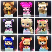 1Pc Can Choose Lovely Pet VIP Dog PVC Model Gift Toy 8-10cm 4