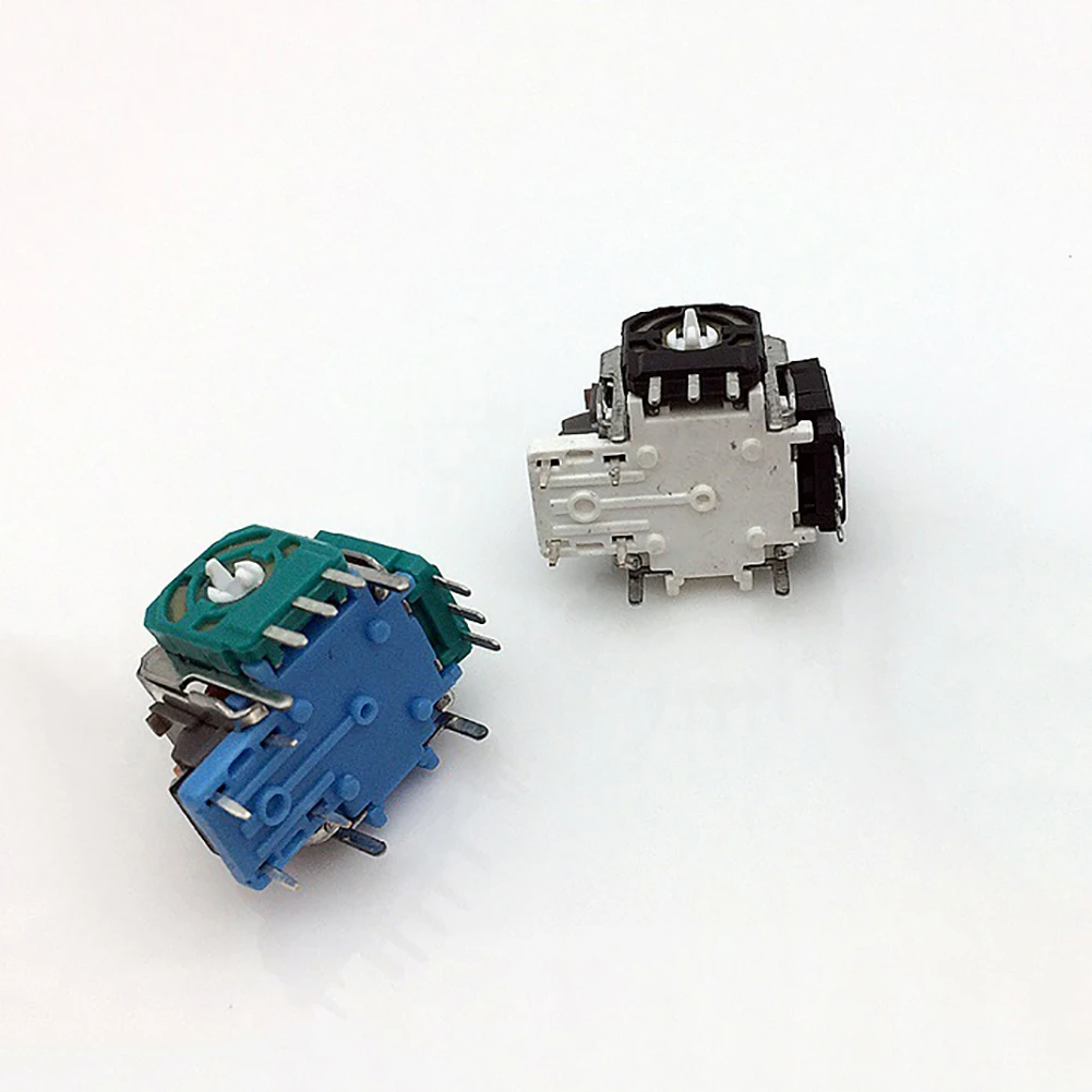 استبدال عصا التحكم التناظري ثلاثي الأبعاد ، وحدة الاستشعار ، مقياس الجهد للتحكم ، لوحة الألعاب ، أجزاء إصلاح عصا الإبهام ، 2: