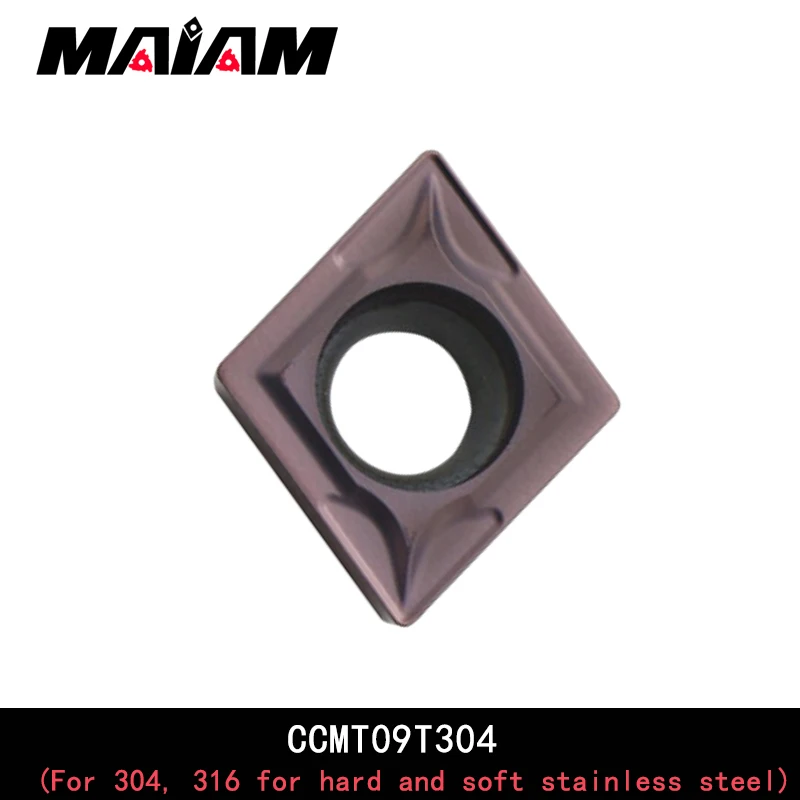 CCMT Turning tool CCMT0602 CCMT09T3 CCMT060204 CCMT09T308 insert and SCLC tool rod for  304, 316hard and soft stainless steel