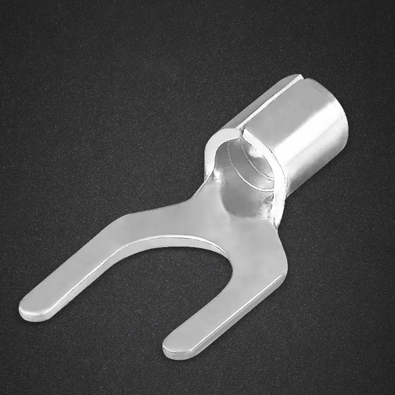 Terminal prensado a frio para crimpagem, em forma de U, em forma de O, garfo redondo, cobre bare OT UT, terminais de crimpagem rápida, terminador de crimpagem, 320pcs
